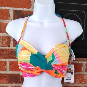 Time And Tru Halter Bikini Top Size XL